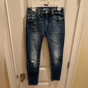 Buckle, KanCan Signature Jeans, mid-rise skinny size 14 girls